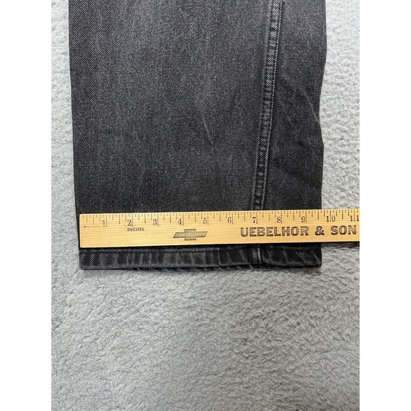 Rocawear Jeans Mens 36x30 Black Straight Leg Original Fit Denim 90s Skater Y2K - Picture 5 of 12